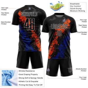 Black Orange Royal Dripping Splatter Art Sublimation Soccer Uniform Jersey Custom Team Soccer Jersey Shirt 3 nues2c.jpg