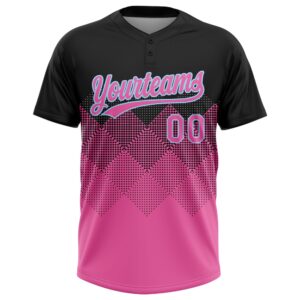 Black Pink Light Blue 3D Pattern Two Button Unisex Softball Jersey Custom Team Softball Jersey 2 szjgjj.jpg