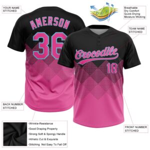 Black Pink Light Blue 3D Pattern Two Button Unisex Softball Jersey Custom Team Softball Jersey 3 vylnou.jpg