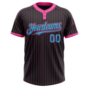 Black Pink Pinstripe Sky Blue Two Button Unisex Softball Jersey Custom Team Softball Jersey 2 vbn73o.jpg