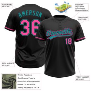 Black Pink Teal Two Button Unisex Softball Jersey Custom Team Softball Jersey 3 hifcv5.jpg