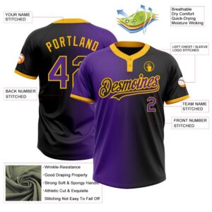 Black Purple Gold Gradient Fashion Two Button Unisex Softball Jersey Custom Team Softball Jersey 3 vsxkuw.jpg