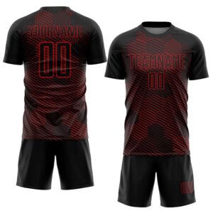 Black Red Abstract Hexagon Sublimation Soccer Uniform Jersey Custom Team Soccer Jersey Shirt 2 n1j5dh.jpg
