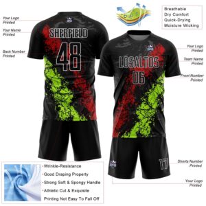 Black Red Neon Green Dripping Splatter Art Sublimation Soccer Uniform Jersey Custom Team Soccer Jersey Shirt 3 enkcoy.jpg