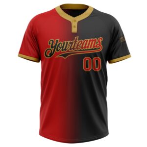 Black Red Old Gold Gradient Fashion Two Button Unisex Softball Jersey Custom Team Softball Jersey 2 fufnjm.jpg