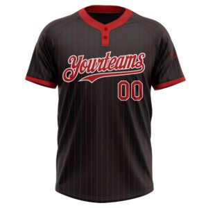 Black Red Pinstripe White Two Button Unisex Softball Jersey Custom Team Softball Jersey 2 tnglxs.jpg