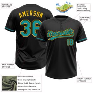 Black Teal Yellow Two Button Unisex Softball Jersey Custom Team Softball Jersey 3 esqn1s.jpg
