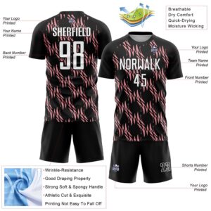 Black White Medium Pink Abstract Wave Sublimation Soccer Uniform Jersey Custom Team Soccer Jersey Shirt 3 xxqvjl.jpg