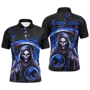 Blue And Black Custom Grim Reaper Bowling…