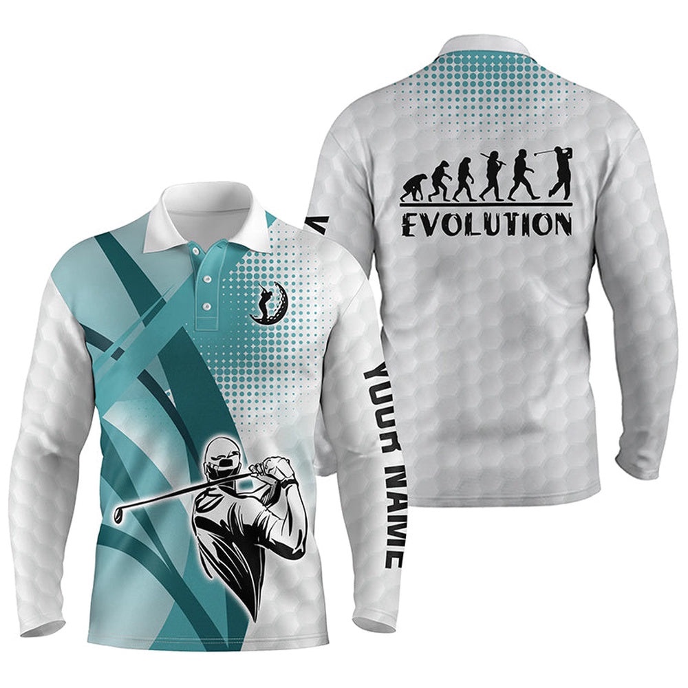 Blue And White Men’s Golf Polo Shirts Custom Golf Ball Skins Golf Evolution Golf Tops For Men’s, Golf Polo Shirt, Golf Shirts Blue And White Men’s Golf Polo Shirts Custom Golf Ball Skins Golf Evolution Golf Tops For Men’s, Golf Polo Shirt, Golf Shirts