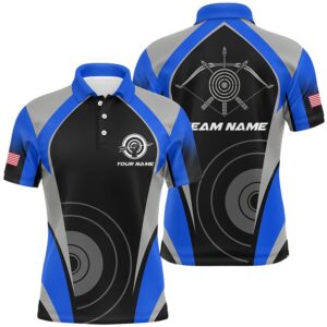 Blue Archery Polo Shirts For Men Best…