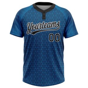 Blue Black White 3D Pattern Two Button Unisex Softball Jersey Custom Team Softball Jersey 2 ls3g1b.jpg