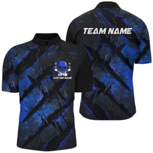 Blue Claw Customize Team Bowling Shirts, Skull…