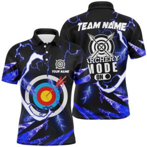 Blue Thunder Archery Mode On Men Polo…