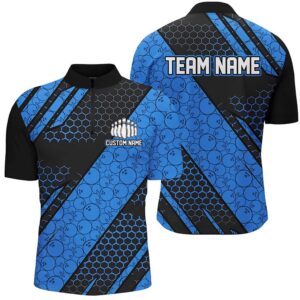Bowling Ball Pattern Bowling Team Jersey, Bowlers…