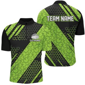 Bowling Ball Pattern Bowling Team Jersey, Bowlers…