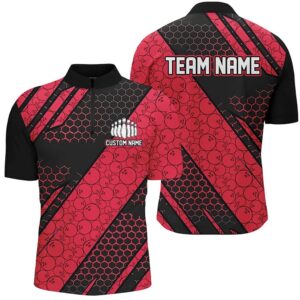 Bowling Ball Pattern Bowling Team Jersey, Bowlers…