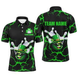 Bowling Patrick Day Shirt For Men Lucky…