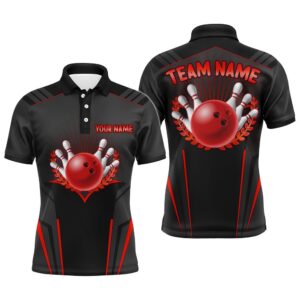 Bowling Polo Shirt For Men Bowling Team…