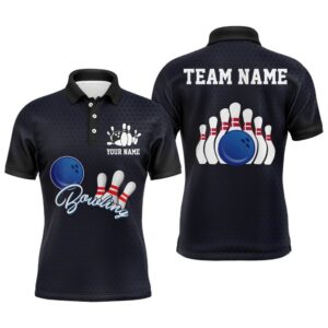 Bowling Polo Shirt For Men Bowling Team…
