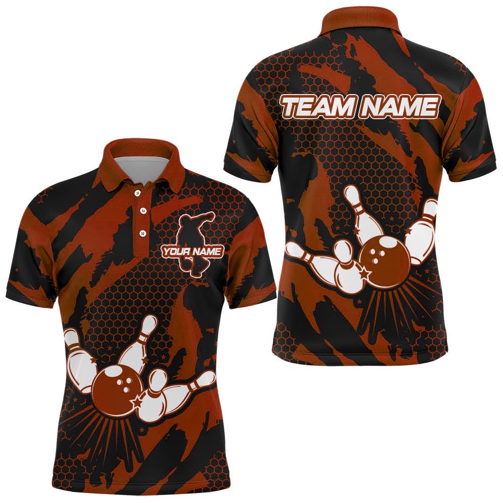 Bowling Polo Shirt For Men Custom Bowling Polo Shirt Team League Bowling Shirts, Personalized Bowling Team Shirt Bowling Polo Shirt For Men Custom Bowling Polo Shirt Team League Bowling Shirts, Personalized Bowling Team Shirt