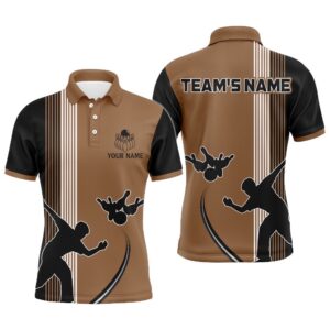 Bowling Polo Shirt For Men Custom Bowling…