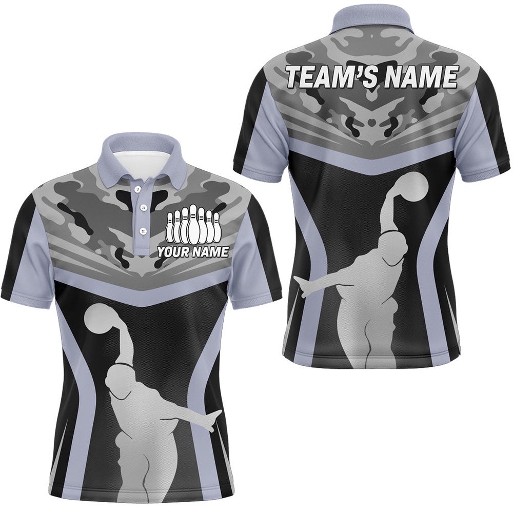 Bowling Polo Shirt For Mencustom Bowling Team Polo Shirt Bowling Shirt, Personalized Bowling Team Shirt Bowling Polo Shirt For Mencustom Bowling Team Polo Shirt Bowling Shirt, Personalized Bowling Team Shirt