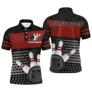 Bowling Polo Shirts For Men Bowling Team…