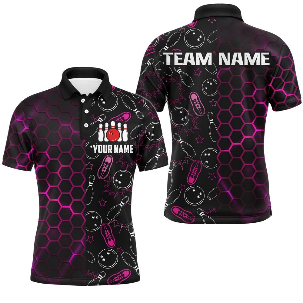 Bowling Shirt For Men Camo Bowling Polo Shirt Polo Shirt Unisex With Name, Personalized Bowling Team Shirt Bowling Shirt For Men Camo Bowling Polo Shirt Polo Shirt Unisex With Name, Personalized Bowling Team Shirt