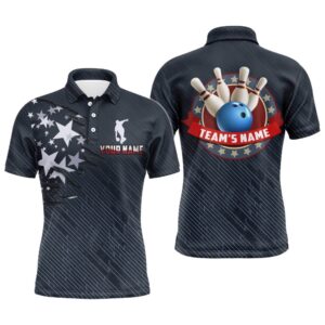 Bowling Shirt For Men Custom Bowling Polo…