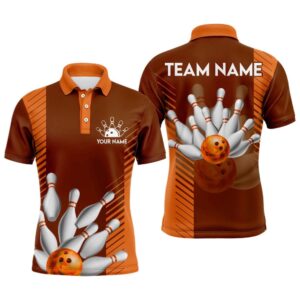 Bowling Shirt For Men Custom Bowling Polo…