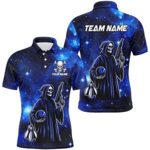 Bowling Shirt For Men Skull Bowling Team…