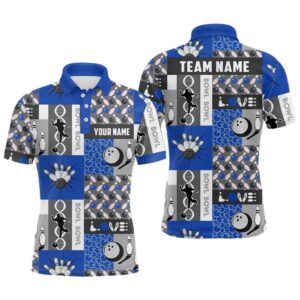 Bowling Shirt For Mens Custom Bowling Pattern…