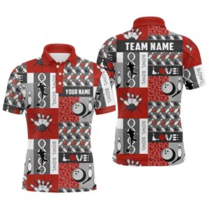 Bowling Shirt For Mens Custom Bowling Pattern…