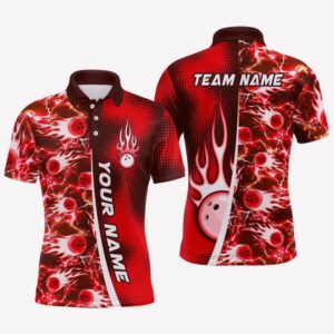 Bowling Shirt For Mens Custom Name Bowling…