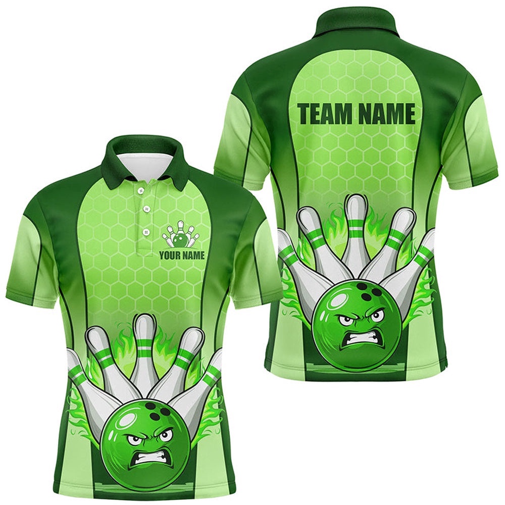 Bowling Shirt Green Men Polo Bowling Polo Shirt Bowling Team League Unisex, Personalized Bowling Team Shirt Bowling Shirt Green Men Polo Bowling Polo Shirt Bowling Team League Unisex, Personalized Bowling Team Shirt