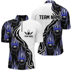 Bowling Shirts For Men And Women, Flame…