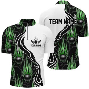 Bowling Shirts For Men And Women, Flame…