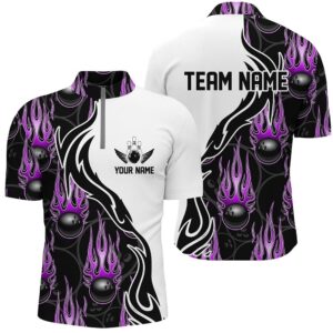 Bowling Shirts For Men And Women, Flame…