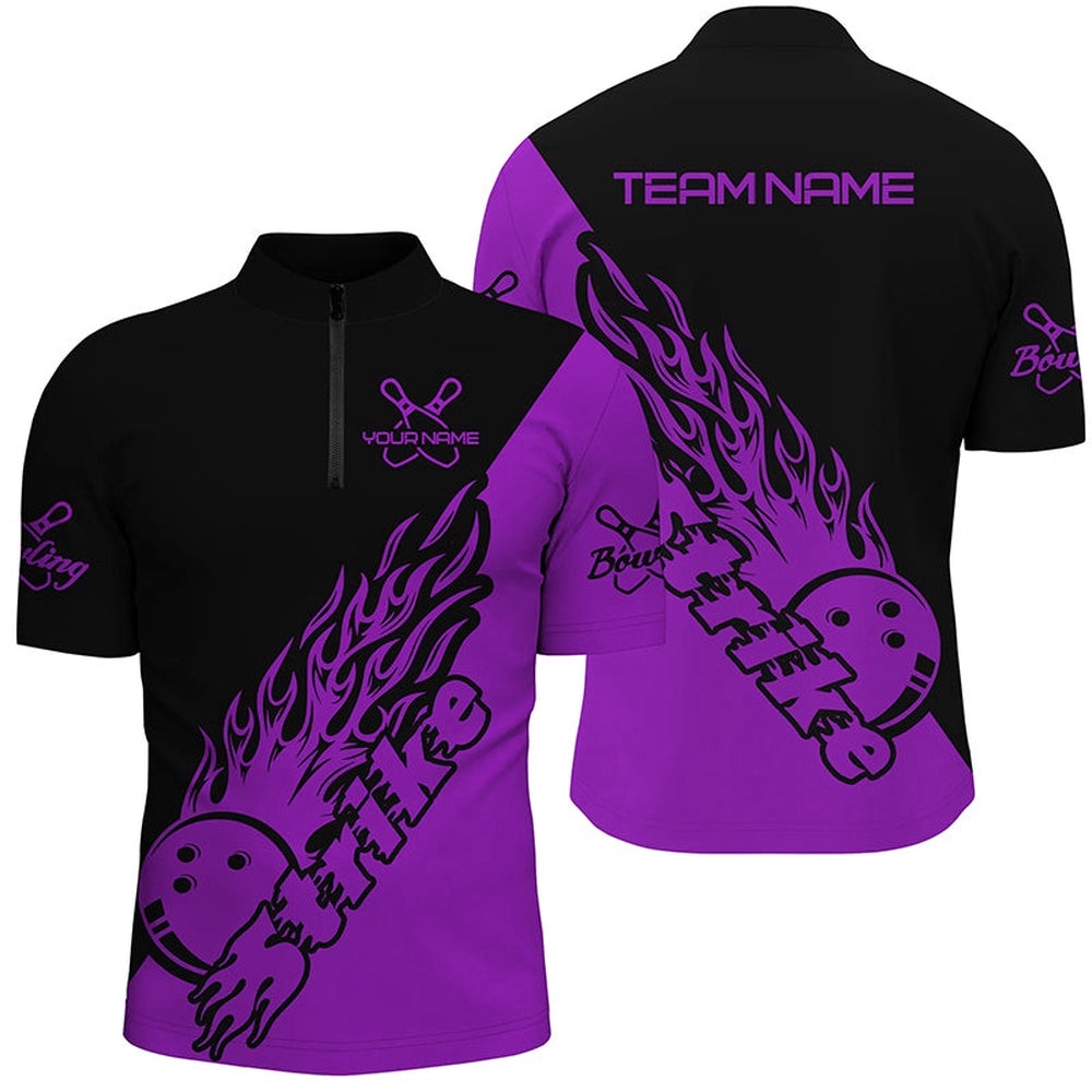 Bowling Shirts For Men, Bowling Team Shirts Bowling Strike Purple, Custom Bowling Team Jersey Shirt Bowling Shirts For Men, Bowling Team Shirts Bowling Strike Purple, Custom Bowling Team Jersey Shirt