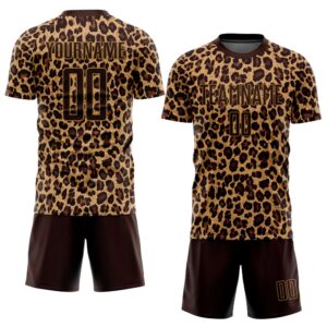 Brown Brown Old Gold Sublimation Leopard Soccer Uniform Jersey Custom Team Soccer Jersey Shirt 2 ys2vgm.jpg