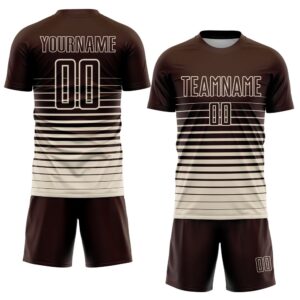 Brown Cream Pinstripe Fade Fashion Sublimation Soccer Uniform Jersey Custom Team Soccer Jersey Shirt 2 uru2ig.jpg