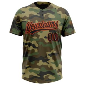 Camo Black Orange Salute To Service Two Button Unisex Softball Jersey Custom Team Softball Jersey 2 wcaki2.jpg