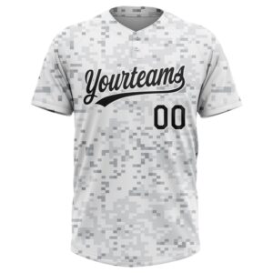 Camo Black White 3D Arctic Camouflage Two Button Unisex Softball Jersey Custom Team Softball Jersey 2 rebuhe.jpg