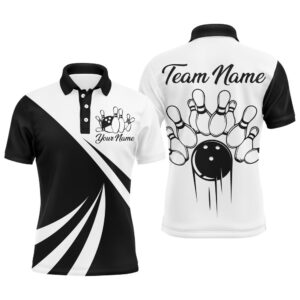 Camo Bowling Polo Shirt Custom Bowling Polo…