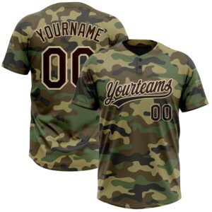 Camo Brown Cream Salute To Service Two…
