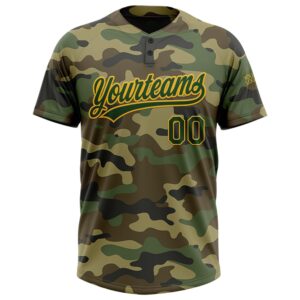 Camo Green Gold Salute To Service Two Button Unisex Softball Jersey Custom Team Softball Jersey 2 p3cz8v.jpg
