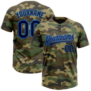 Camo Navy Electric Blue Salute To Service…