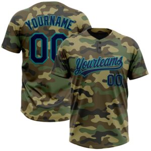 Camo Navy Teal Salute To Service Two…