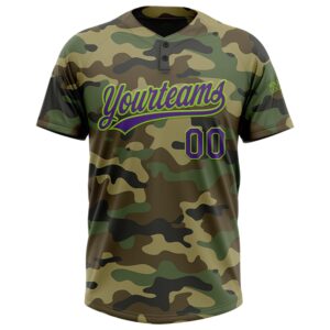 Camo Purple Neon Green Salute To Service Two Button Unisex Softball Jersey Custom Team Softball Jersey 2 mpiy2z.jpg